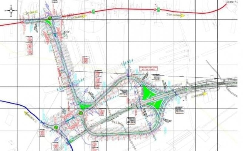 Legătura între Autostrada Transilvania, DN1F și DJ108A are constructor: CNAIR a anunţat cine a primit contractul nodului rutier de la Românași