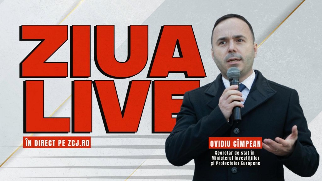 Secretarul de stat în Ministerul Investițiilor și Proiectelor Europene, Ovidiu Cîmpean, invitat la ZIUA LIVE