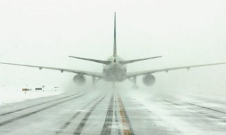 Întârzieri pe Aeroportul Cluj: Zboruri afectate de ninsorile din Marea Britanie și Germania