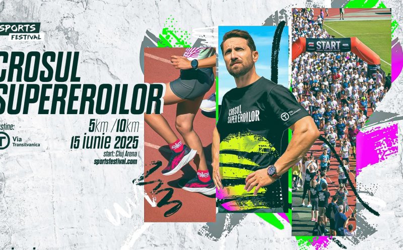 Crosul Supereroilor revine la Sports Festival 2025. Cursa va avea scop caritabil