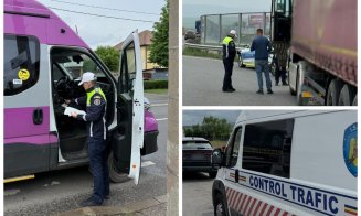 Săptămână de foc pentru șoferii profesioniști din Cluj: controale și amenzi uriașe